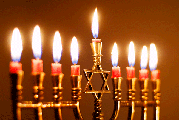 Chanuka menorah