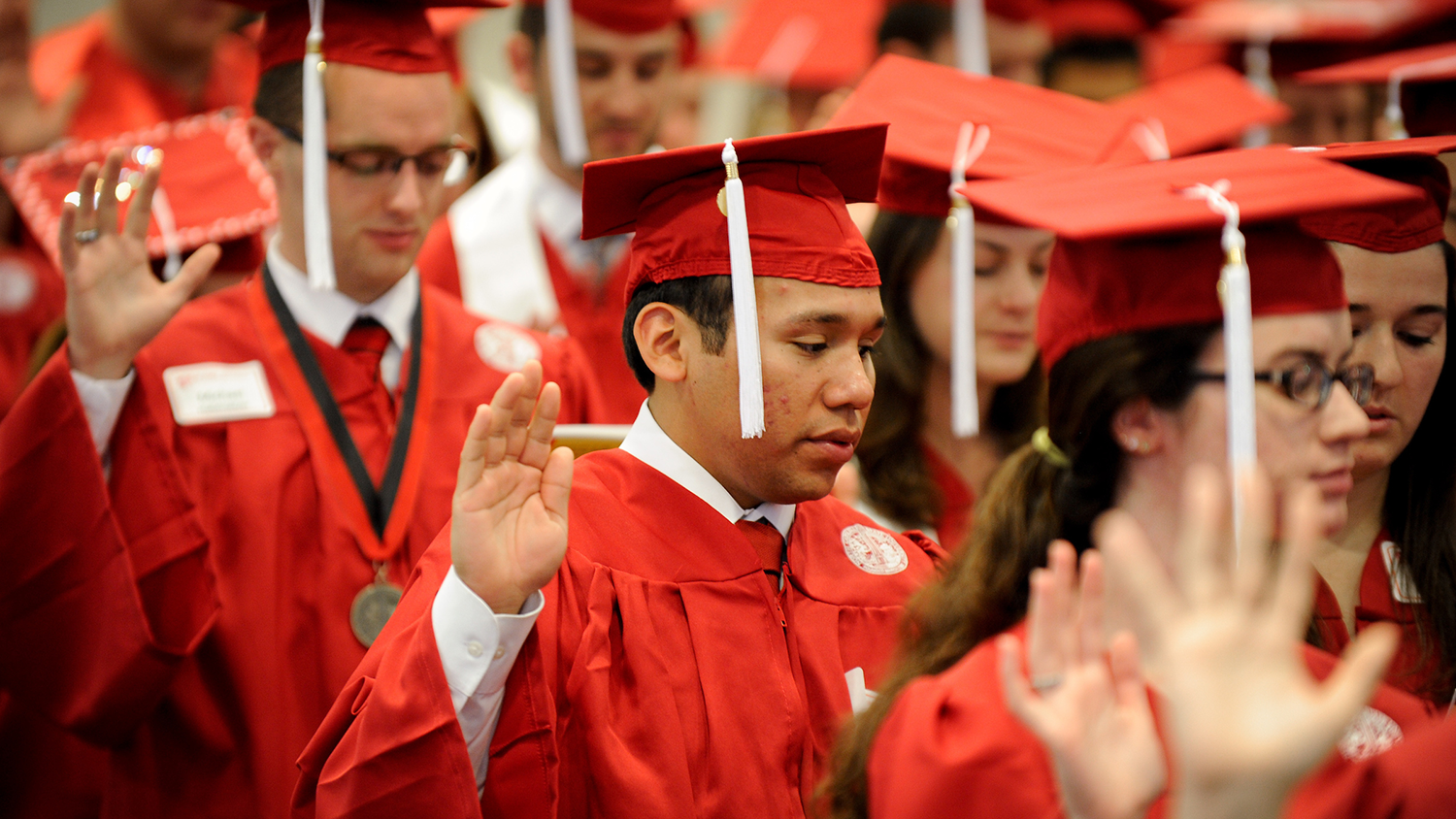 NC State graduate at graduation