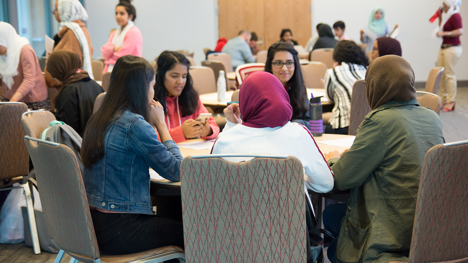 Participants at Diversity Education Week: Muslim Identity