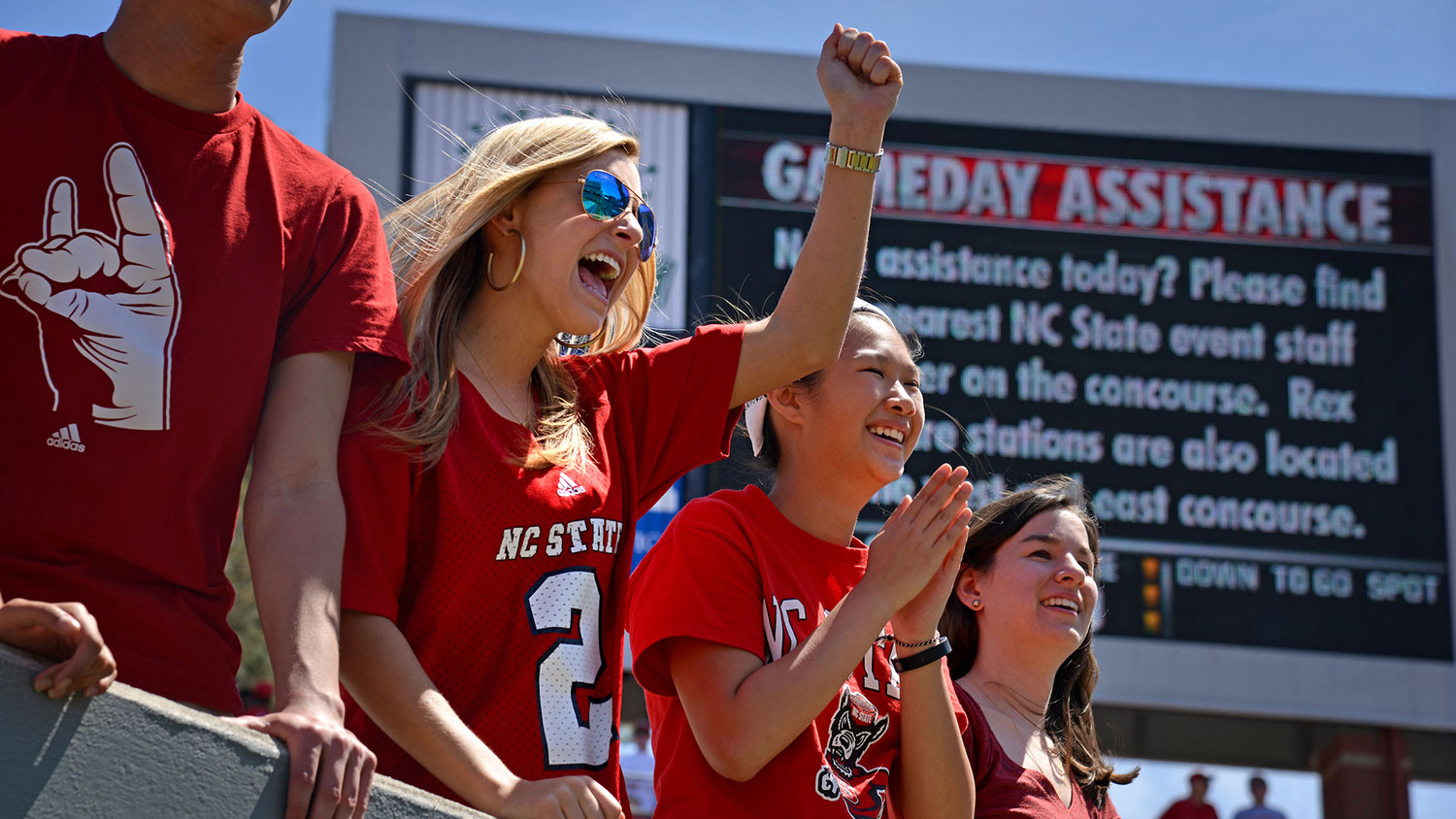 Women NC State athletics fans