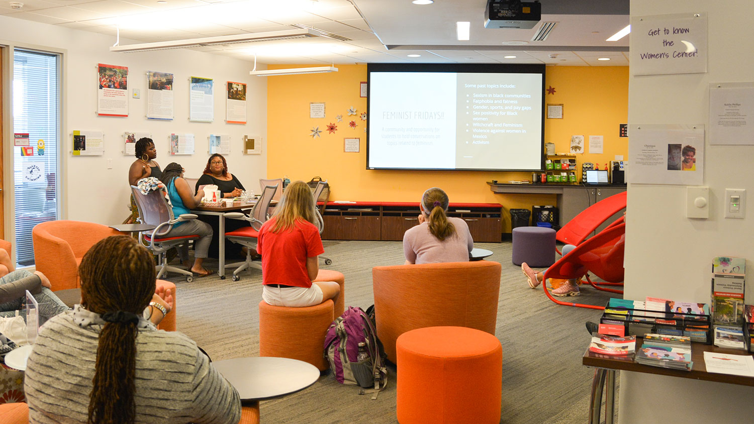 Women's Center Welcome Session, Fall 2019