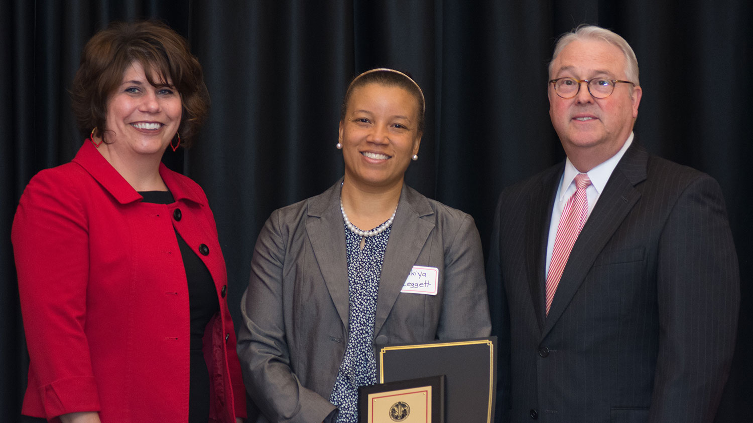 2019 Chancellor' Creating Community Award faculty winner Zakiya Leggett