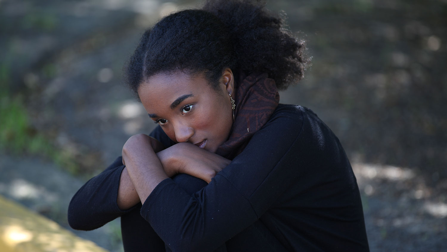 Pensive girl