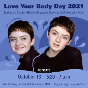 Love Your Body Day speaker Lachlan Watson